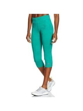 ADIDAS AdiStar ClimaLite Capri Leggings Small Teal